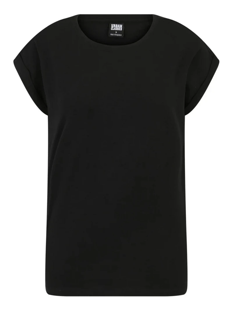 تیشرت بیسیک زنانه urban classics مدل آستین کوتاه نخی