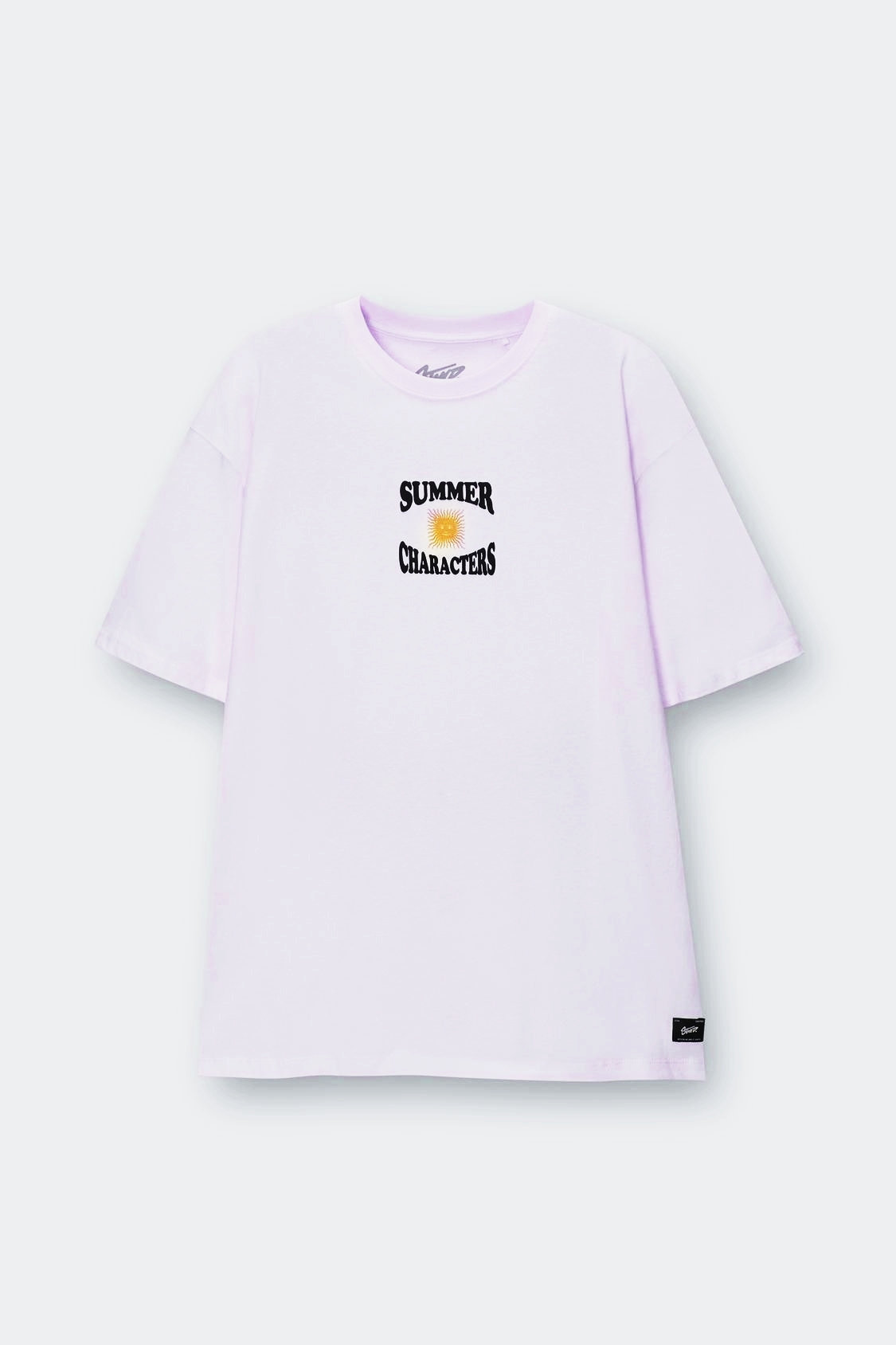 تیشرت نخی سامر pullandbear یقه گرد