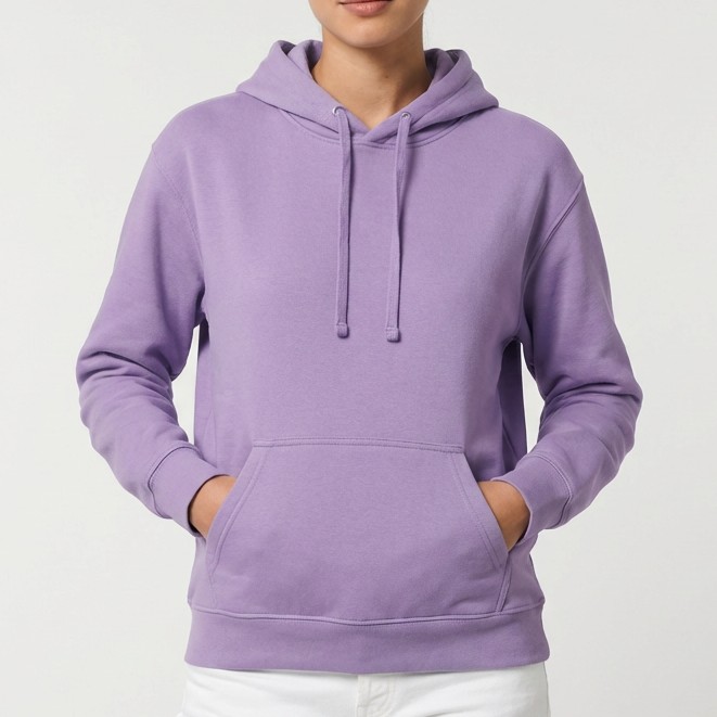 هودی پشمی وارداتی بنفش یاسی